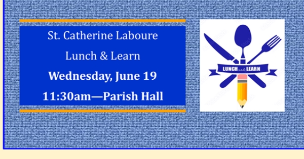 Lunch & Learn - Rescheduled Event