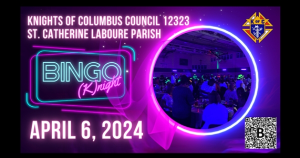 Save the Date - Black Light BINGO