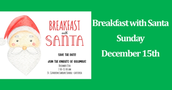 Breakfast with Santa - December 15th