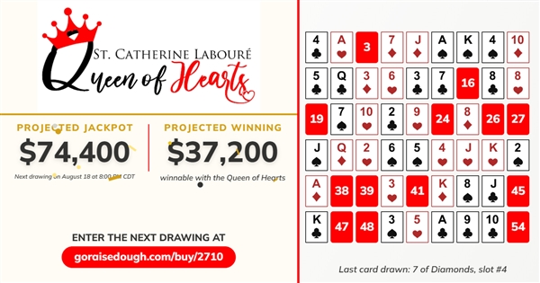 Join us 8/18/26 for the LIVE SCL Queen of Hearts Drawing at 8pm, ice cream at 7pm