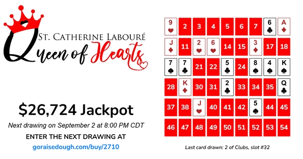 QUEEN OF HEARTS is up to $26,274