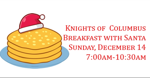 Breakfast with Santa - December 14th 