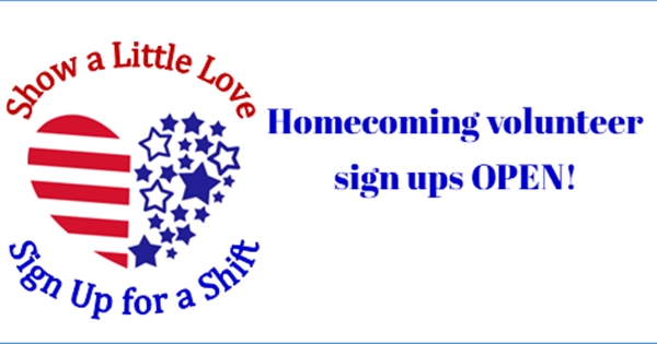 Show a Little Love - Volunteer at Homecoming