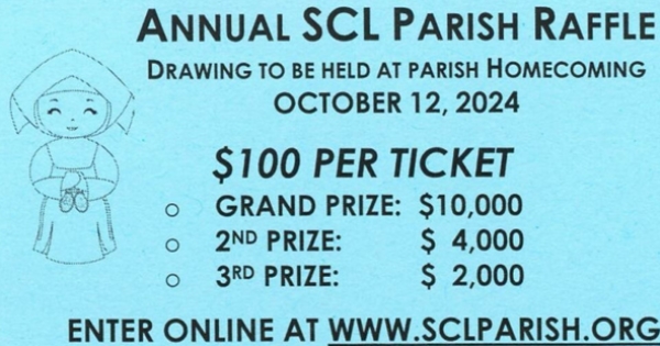 ANNUAL SCL CASH RAFFLE 2024