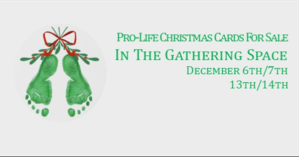 Pro-Life Christmas Cards Now Available