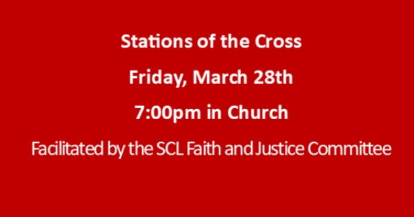 Stations of the Cross - Friday, March 28