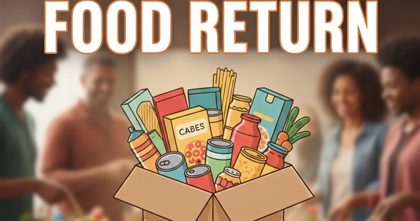 FOOD RETURN THIS WEEKEND - 1/31 & 2/1