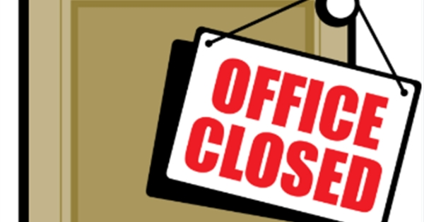 PARISH OFFICE WILL CLOSE AT 3PM TODAY 4/27/26