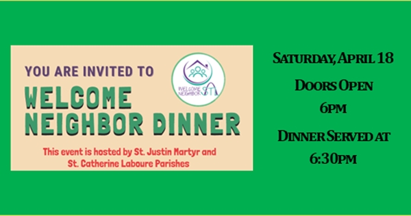 Welcome Neighbor Dinner