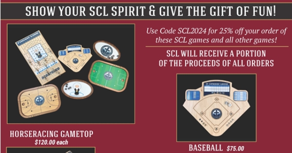 Show your SCL Spirit and Give the Gift of Fun