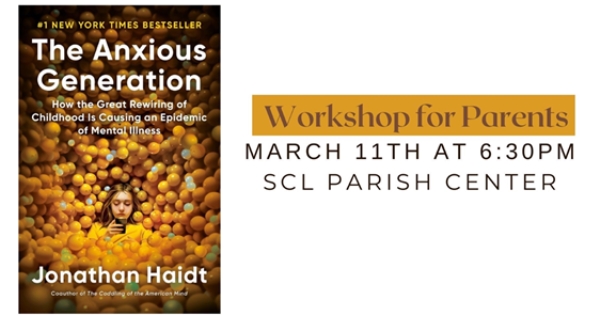 Workshop for Parents - March 11th @ SCL