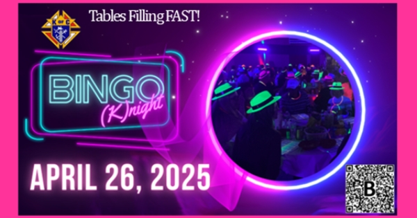 Black Light Bingo (K)Night - 2025